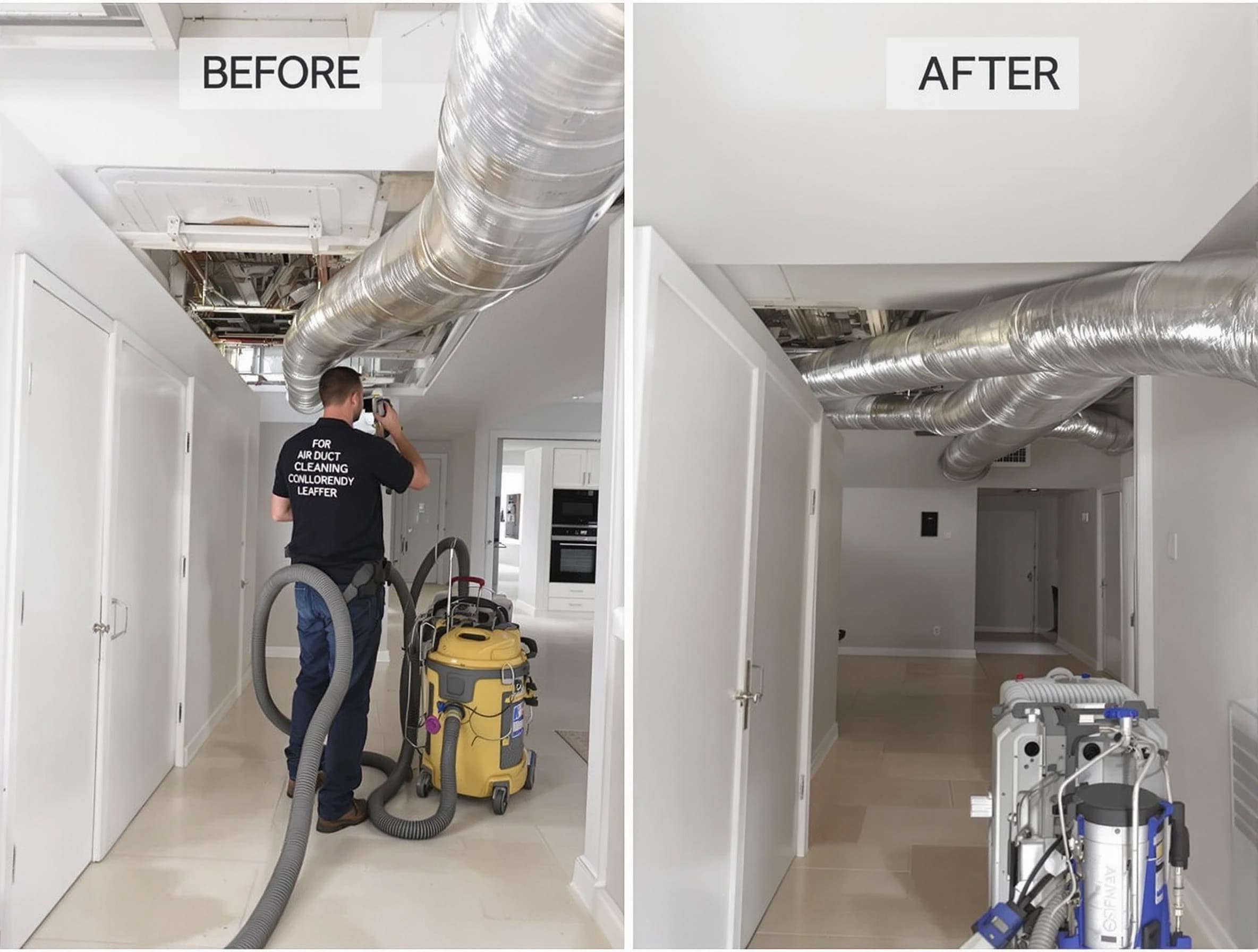 Moreno Valley Air Duct Cleaning professional performing thorough air duct cleaning in Moreno Valley