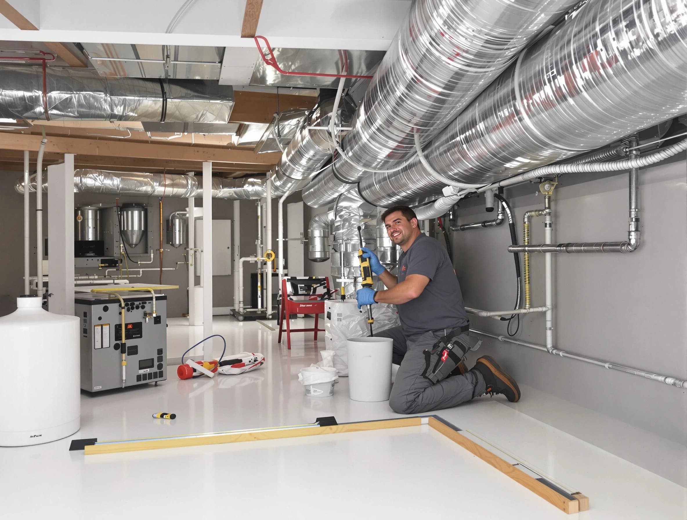 Professional duct sealing service by Moreno Valley Air Duct Cleaning in Moreno Valley